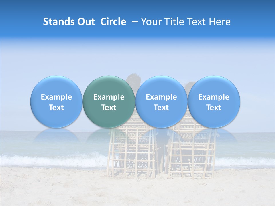 Coastline Exciting Child PowerPoint Template