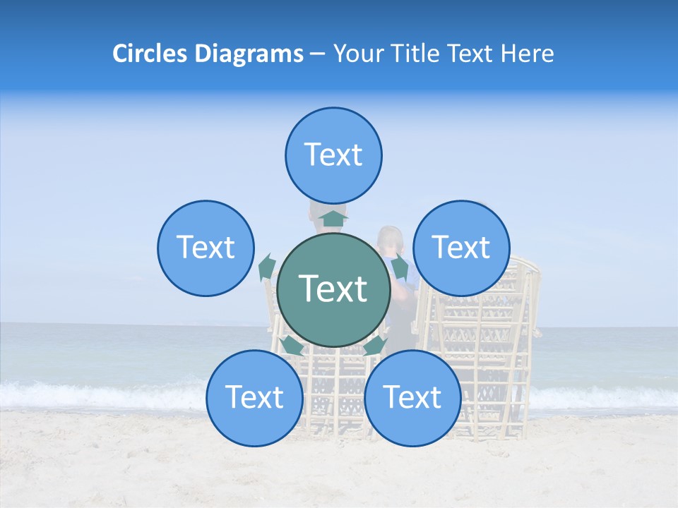 Coastline Exciting Child PowerPoint Template