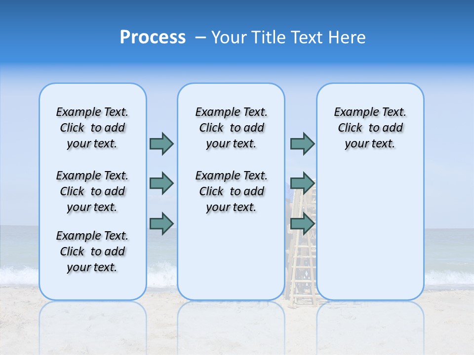 Coastline Exciting Child PowerPoint Template