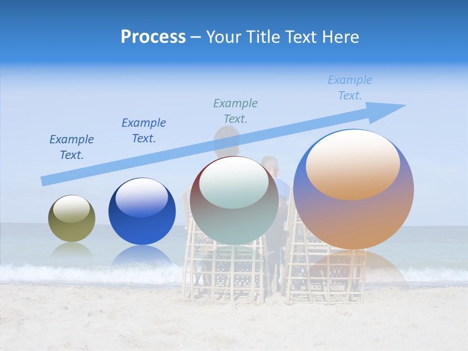 Coastline Exciting Child PowerPoint Template