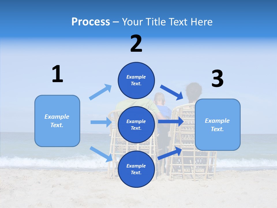 Coastline Exciting Child PowerPoint Template