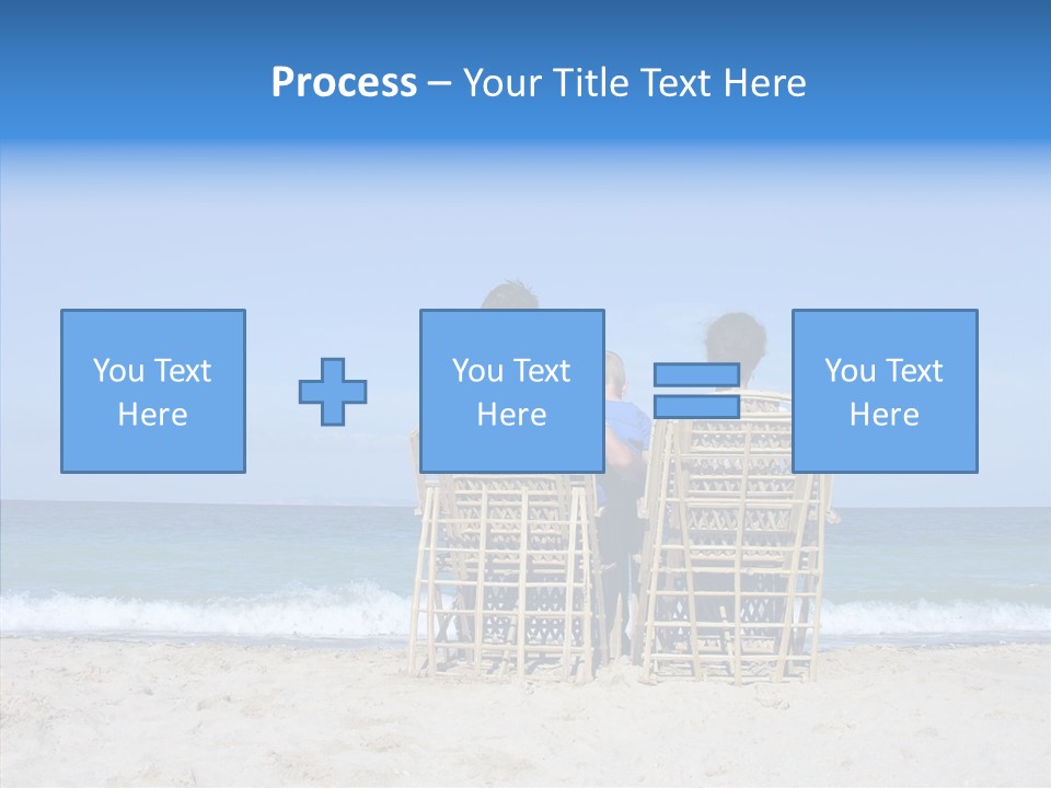 Coastline Exciting Child PowerPoint Template