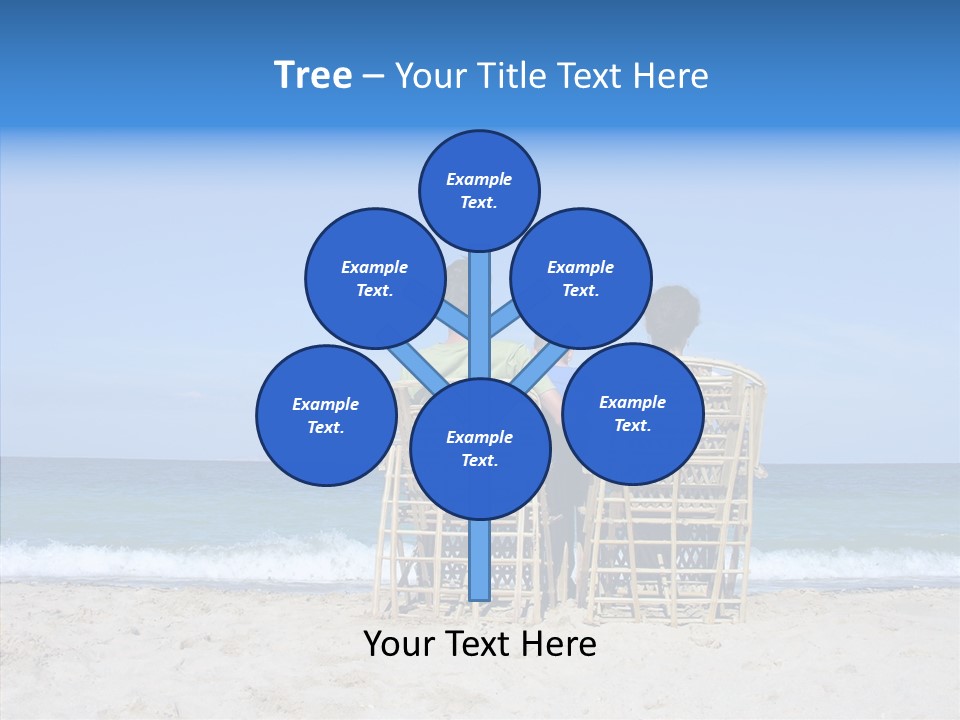 Coastline Exciting Child PowerPoint Template