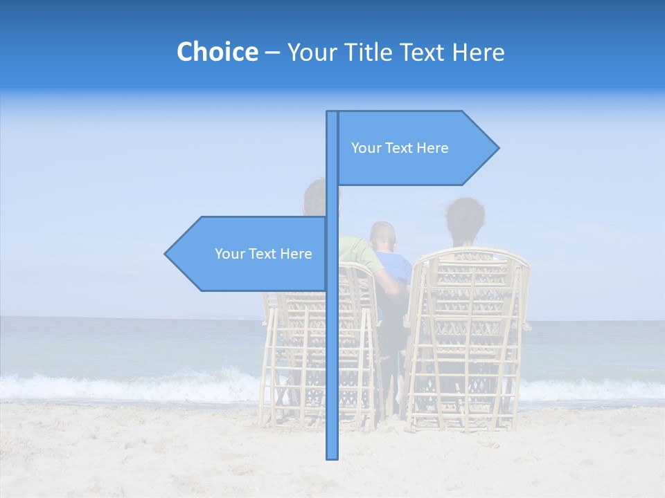 Coastline Exciting Child PowerPoint Template