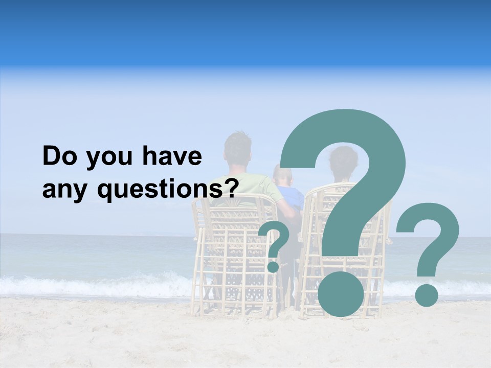 Coastline Exciting Child PowerPoint Template