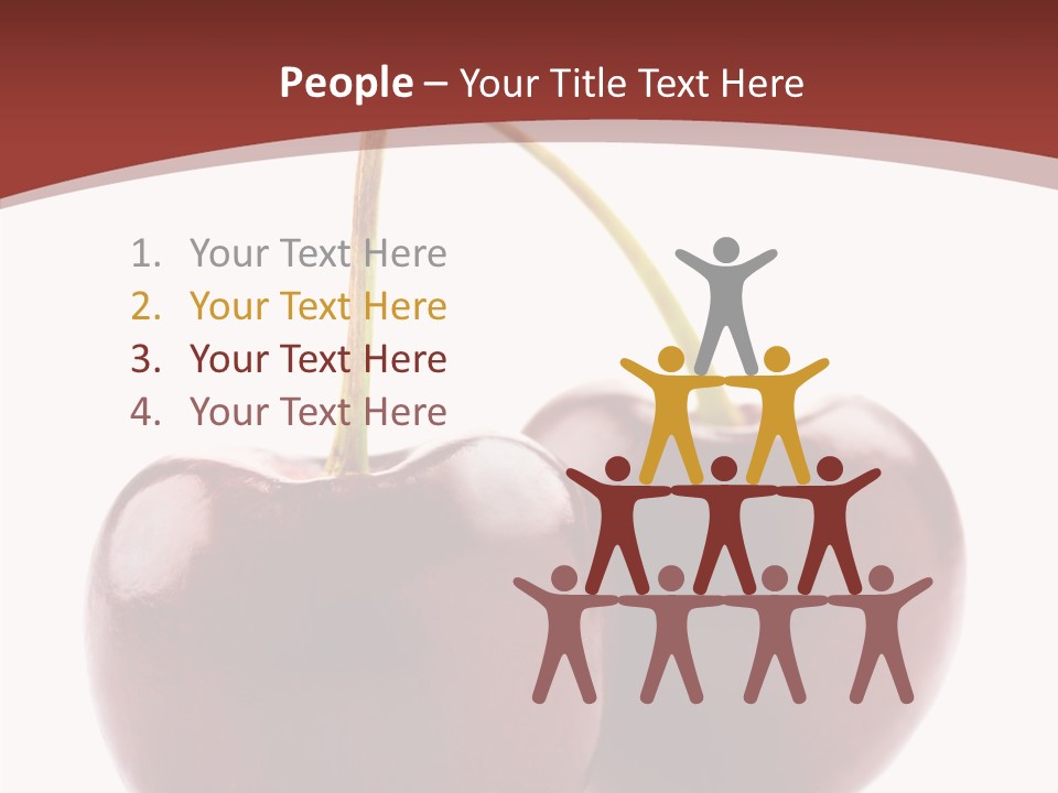 People Table Boardroom PowerPoint Template