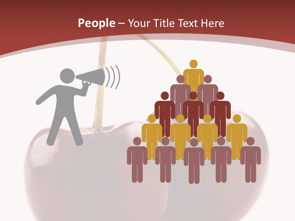 People Table Boardroom PowerPoint Template