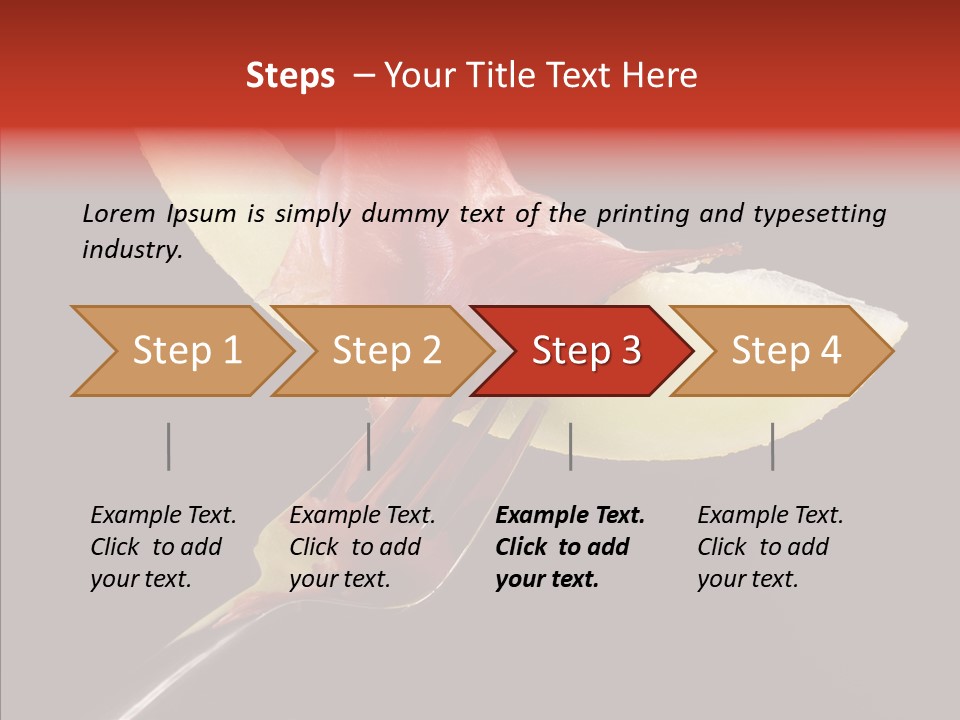 Diet Melon Hors D PowerPoint Template