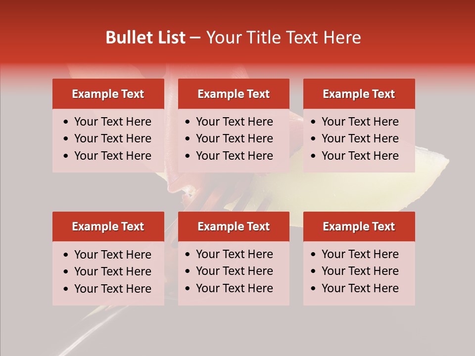 Diet Melon Hors D PowerPoint Template