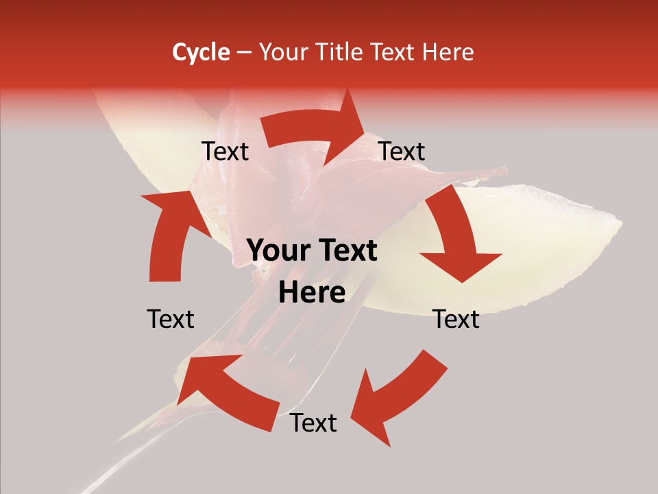 Diet Melon Hors D PowerPoint Template