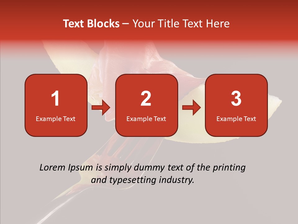 Diet Melon Hors D PowerPoint Template