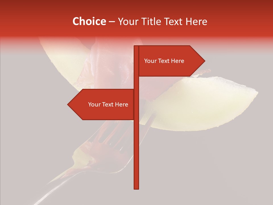 Diet Melon Hors D PowerPoint Template