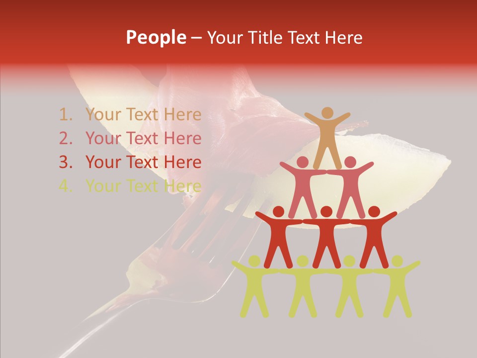 Diet Melon Hors D PowerPoint Template