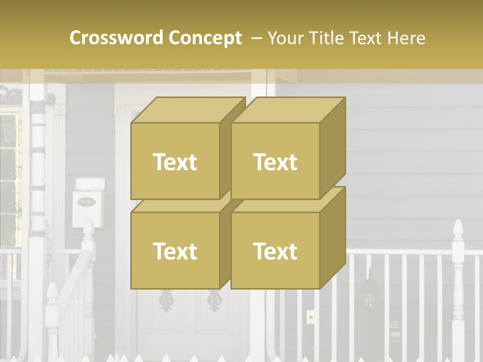 Sold Homefront Home PowerPoint Template