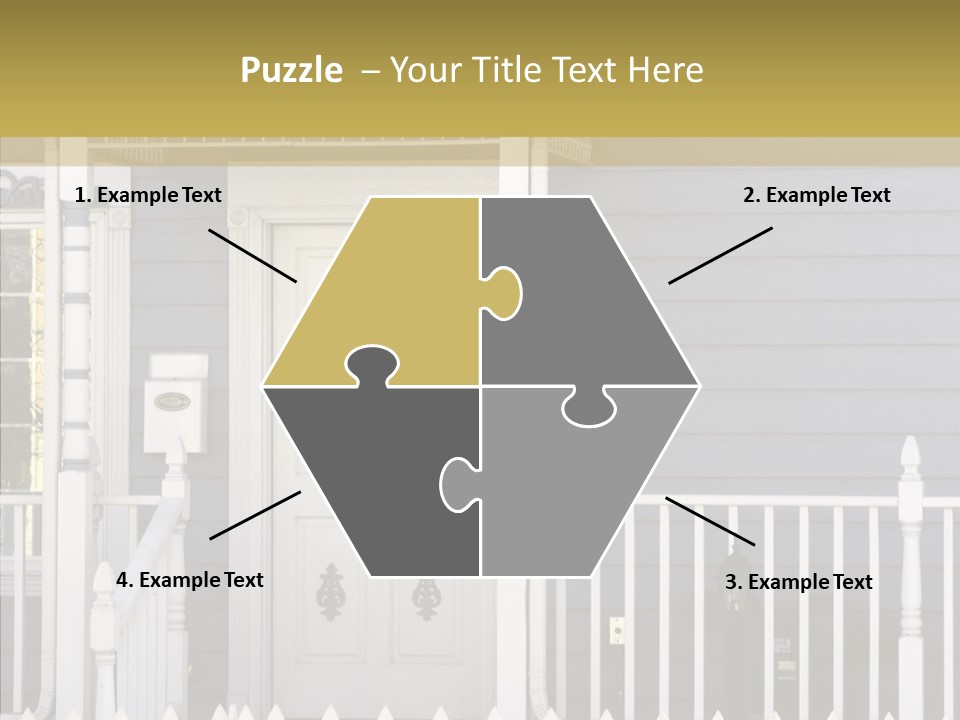 Sold Homefront Home PowerPoint Template