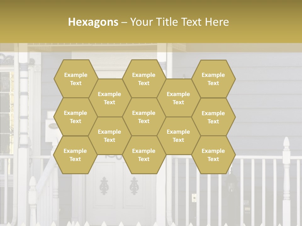 Sold Homefront Home PowerPoint Template