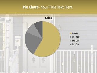 Sold Homefront Home PowerPoint Template