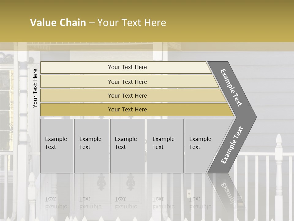 Sold Homefront Home PowerPoint Template