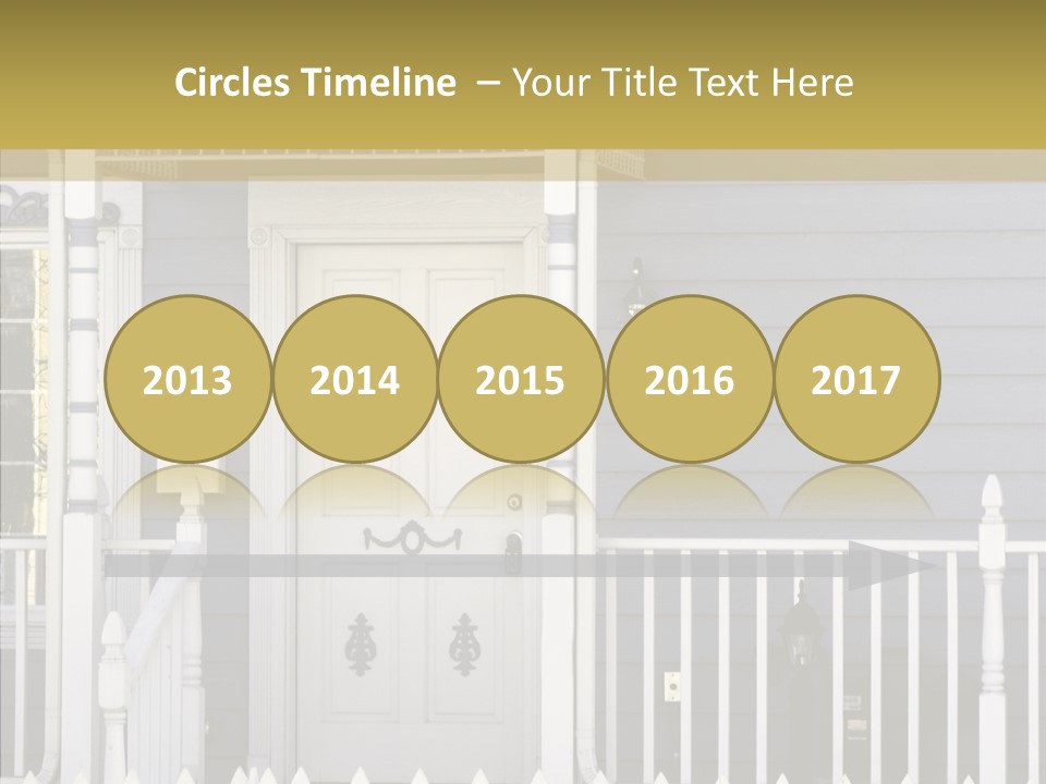 Sold Homefront Home PowerPoint Template