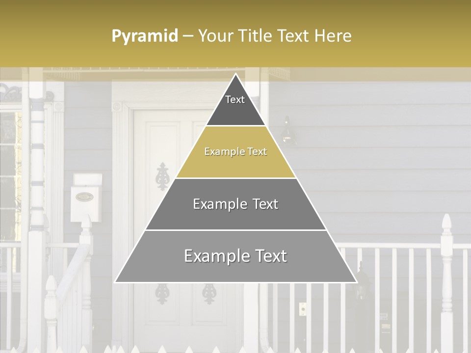 Sold Homefront Home PowerPoint Template