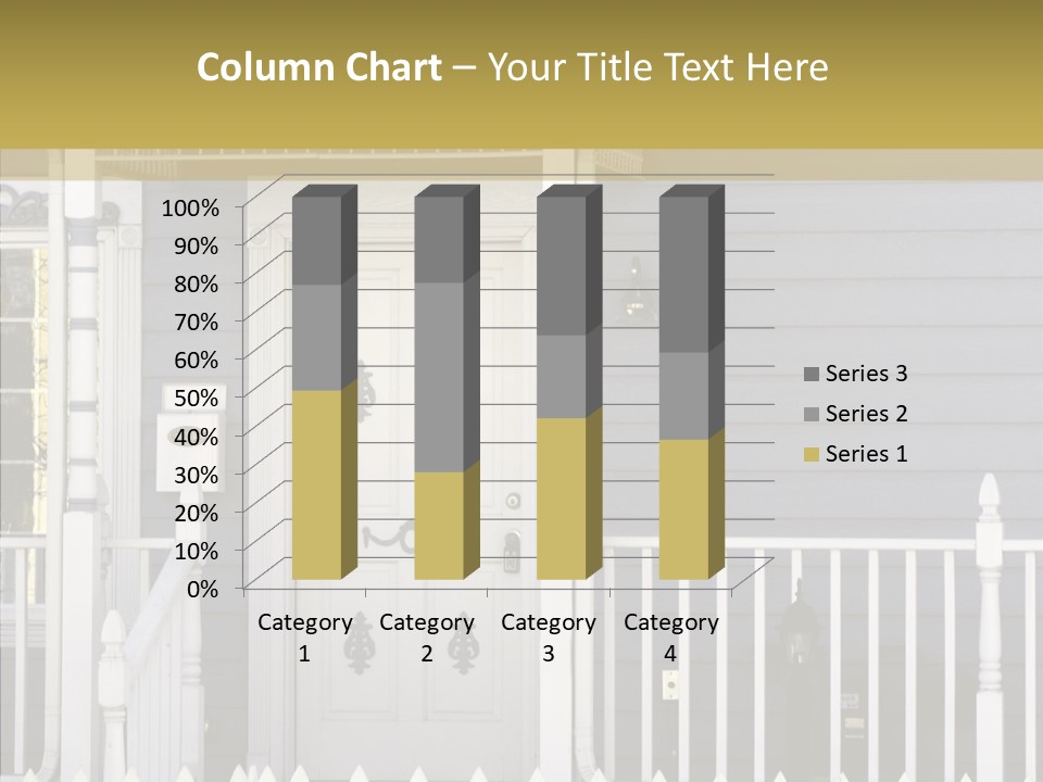 Sold Homefront Home PowerPoint Template