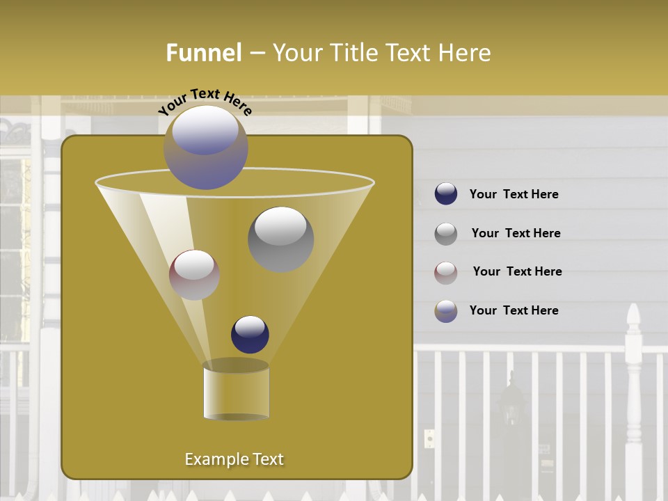 Sold Homefront Home PowerPoint Template