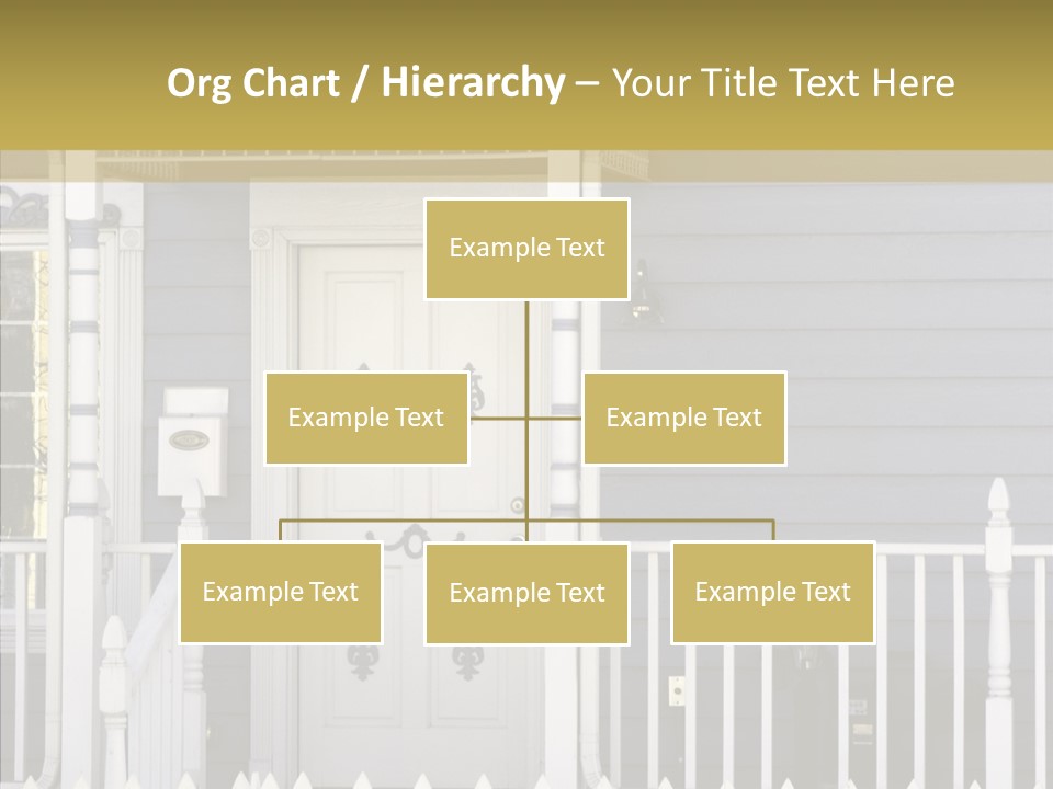 Sold Homefront Home PowerPoint Template