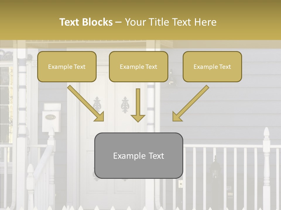 Sold Homefront Home PowerPoint Template