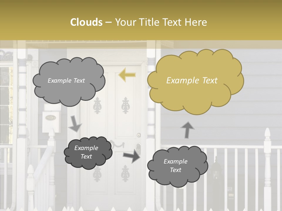 Sold Homefront Home PowerPoint Template