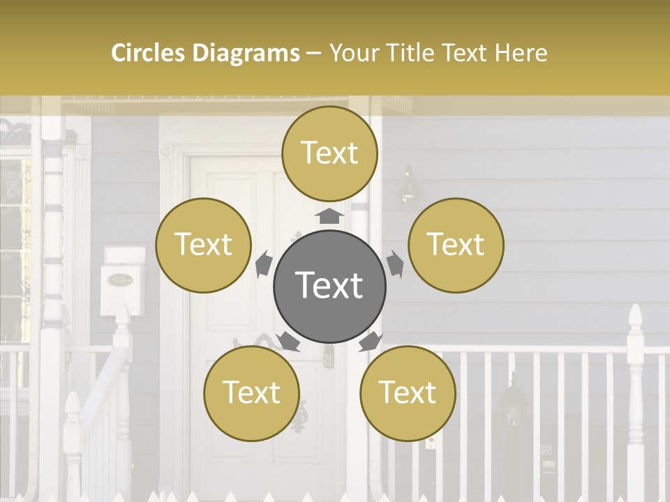 Sold Homefront Home PowerPoint Template