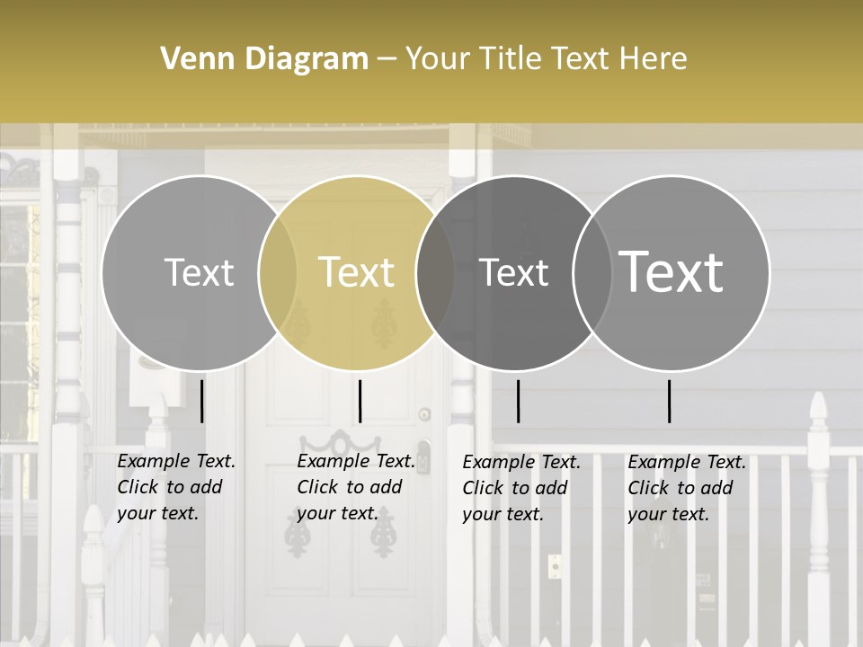 Sold Homefront Home PowerPoint Template