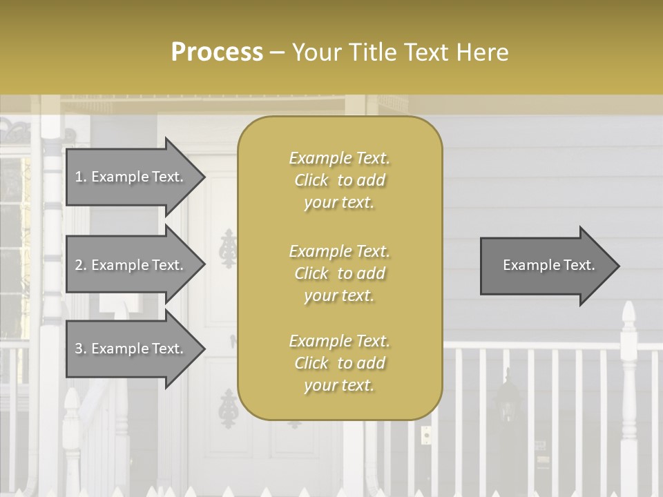 Sold Homefront Home PowerPoint Template