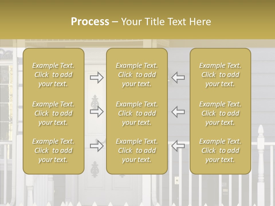 Sold Homefront Home PowerPoint Template