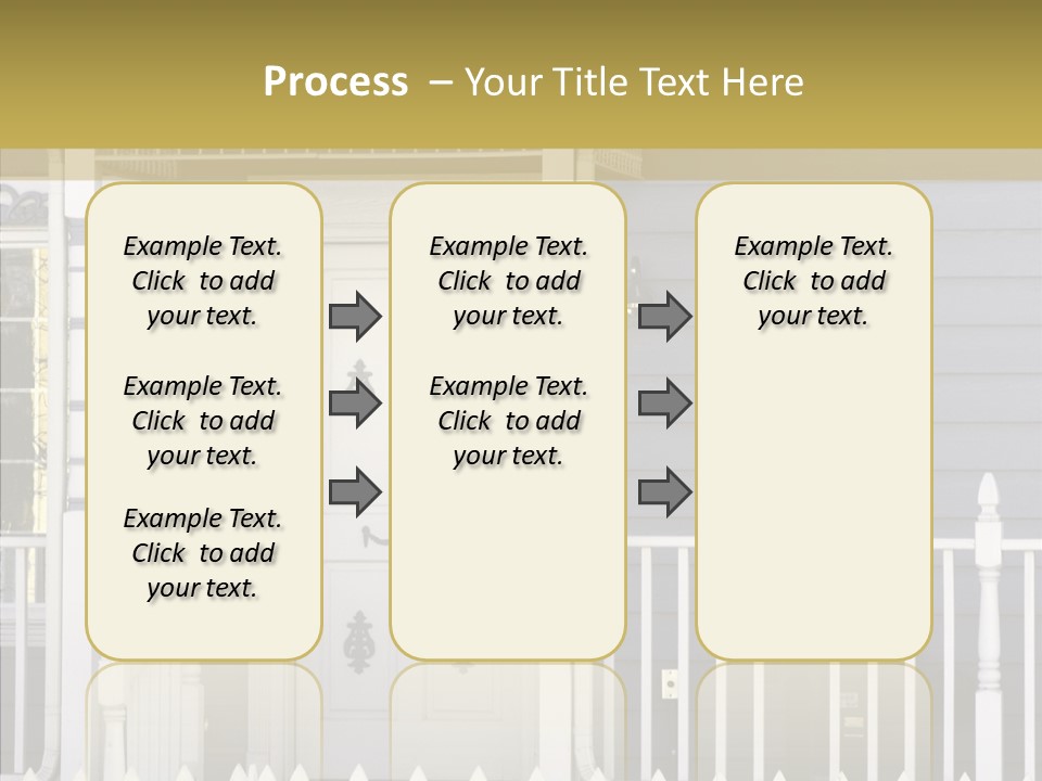Sold Homefront Home PowerPoint Template