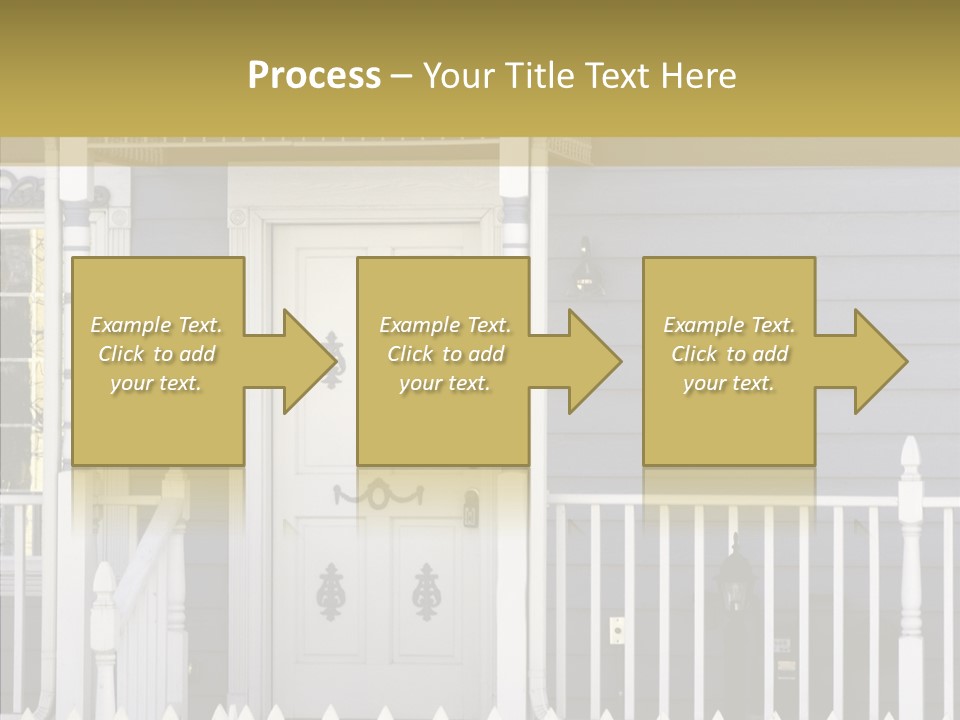 Sold Homefront Home PowerPoint Template