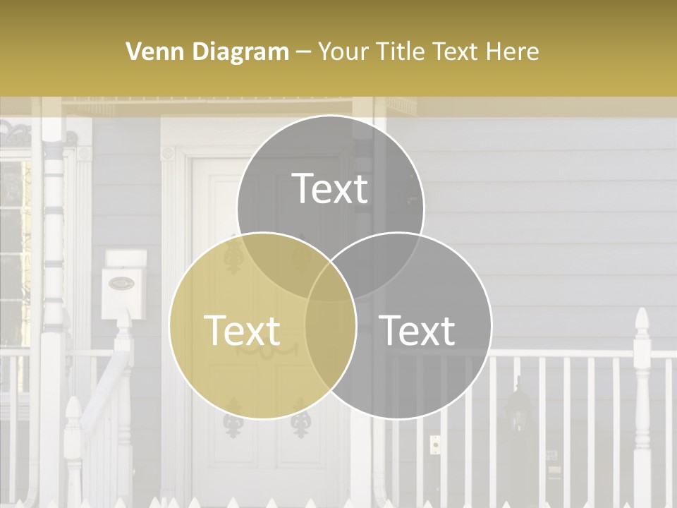 Sold Homefront Home PowerPoint Template