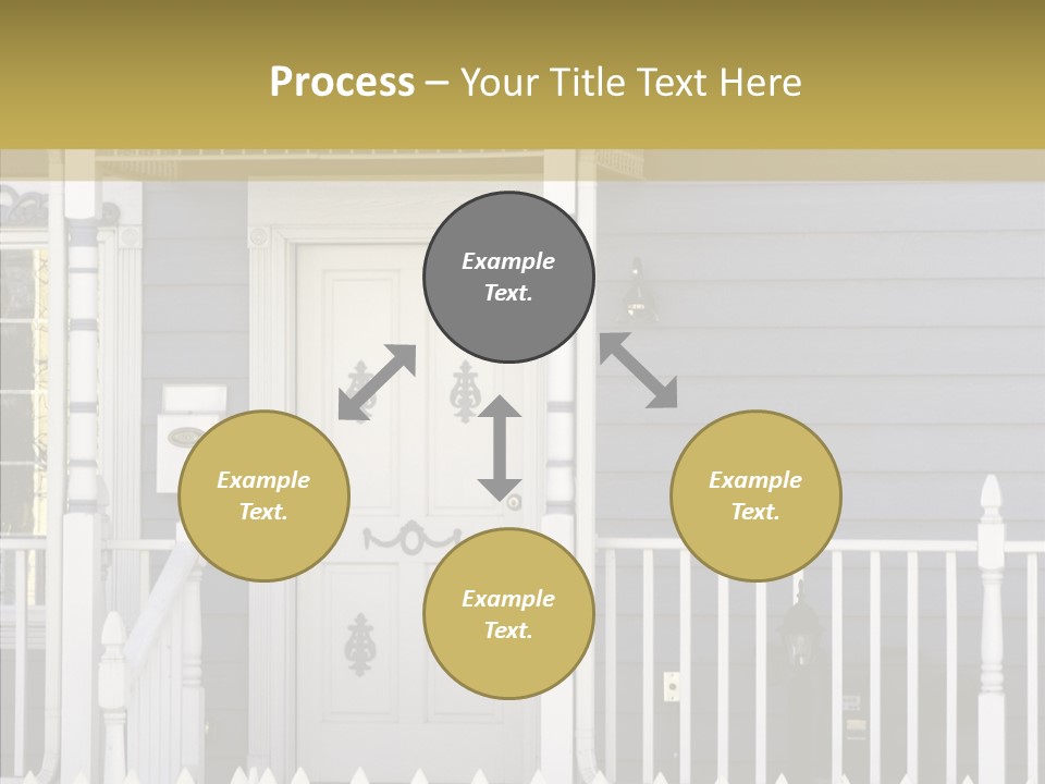 Sold Homefront Home PowerPoint Template