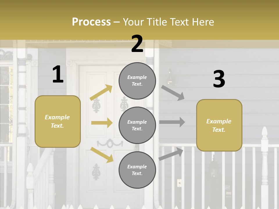 Sold Homefront Home PowerPoint Template