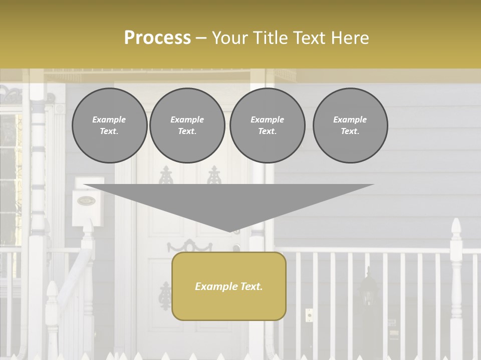 Sold Homefront Home PowerPoint Template