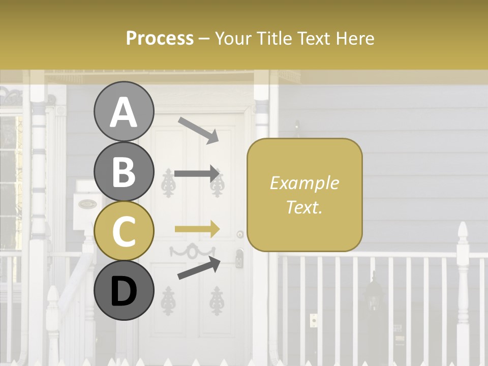 Sold Homefront Home PowerPoint Template