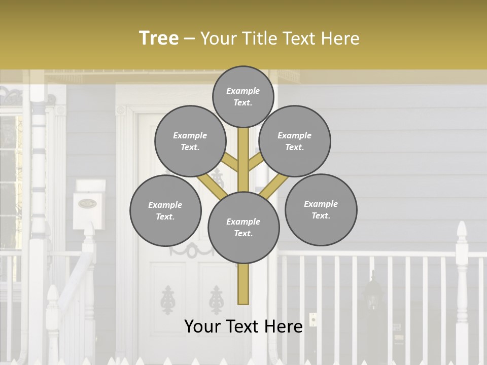 Sold Homefront Home PowerPoint Template