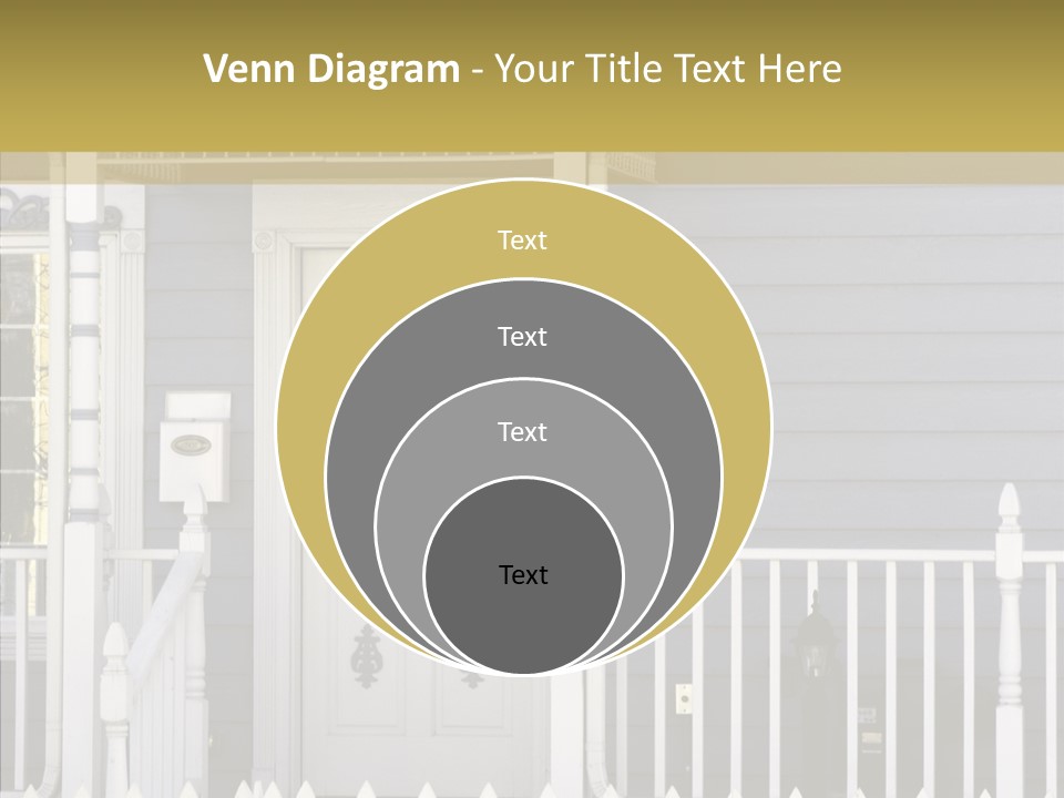 Sold Homefront Home PowerPoint Template