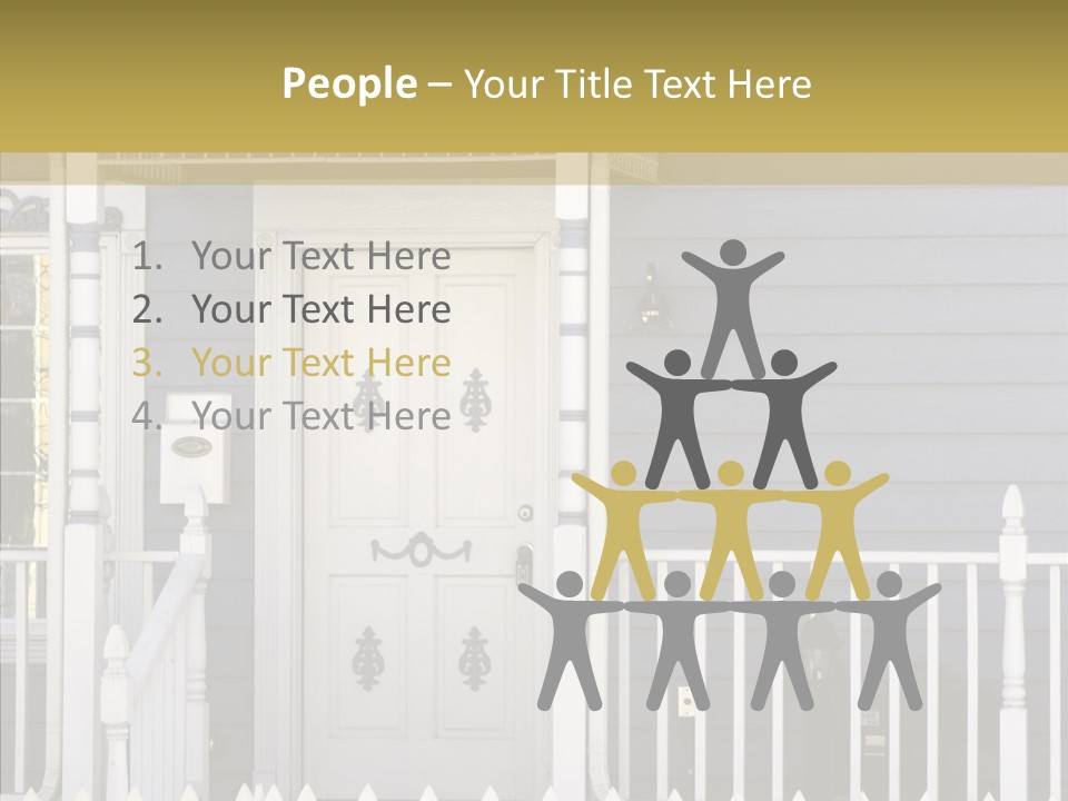 Sold Homefront Home PowerPoint Template