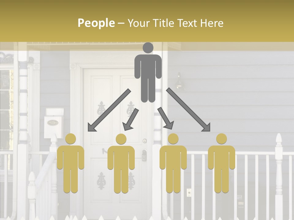 Sold Homefront Home PowerPoint Template