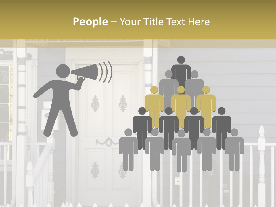 Sold Homefront Home PowerPoint Template