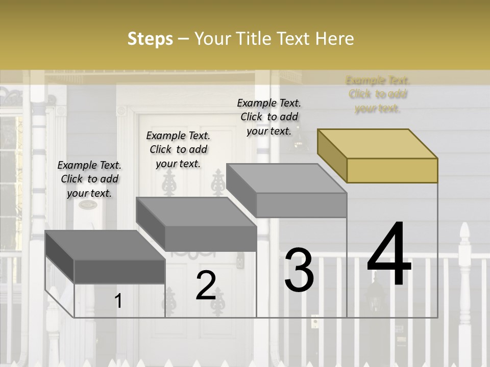 Sold Homefront Home PowerPoint Template