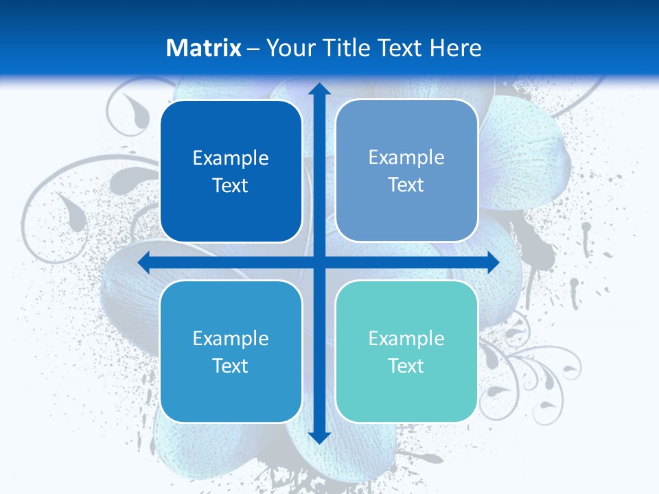 Decoration Floral Symbol PowerPoint Template