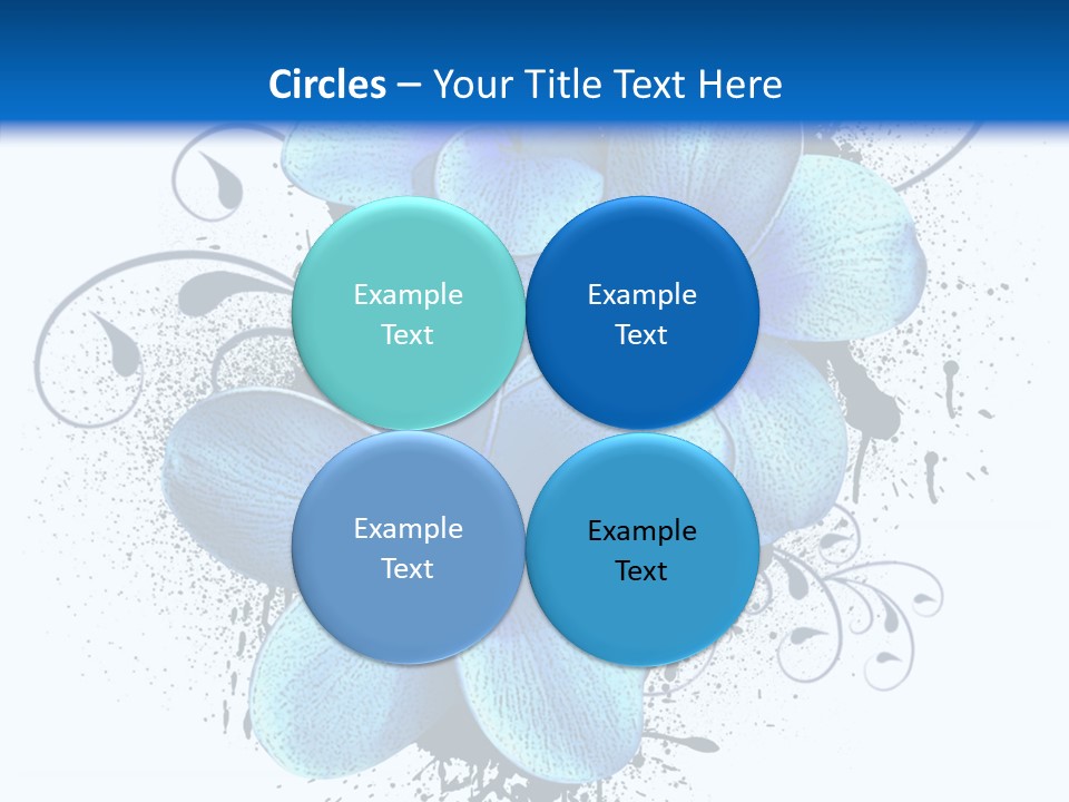 Decoration Floral Symbol PowerPoint Template