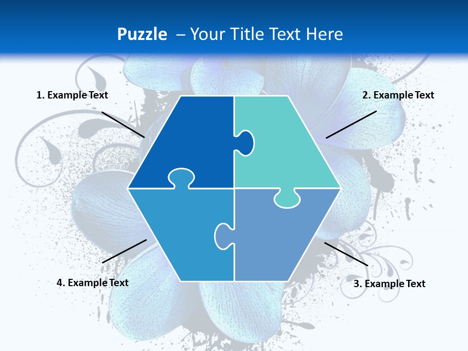 Decoration Floral Symbol PowerPoint Template