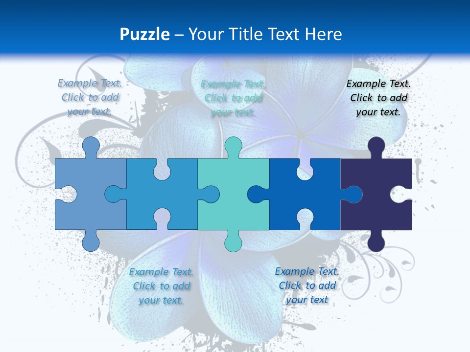 Decoration Floral Symbol PowerPoint Template